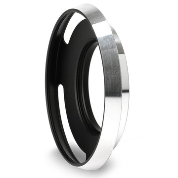 Ø 46mm Camera Lens Hood for Universal Ø 46mm - Metal Screw-in Cylindrical / Round Lens Shade from CELLONIC