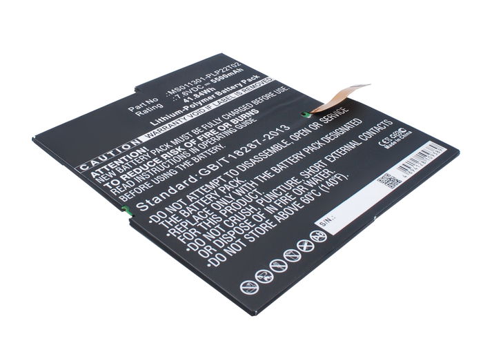 Akku für Microsoft Surface Pro 3 Laptop, 7.6V Ersatzakku 5500mAh Batterie