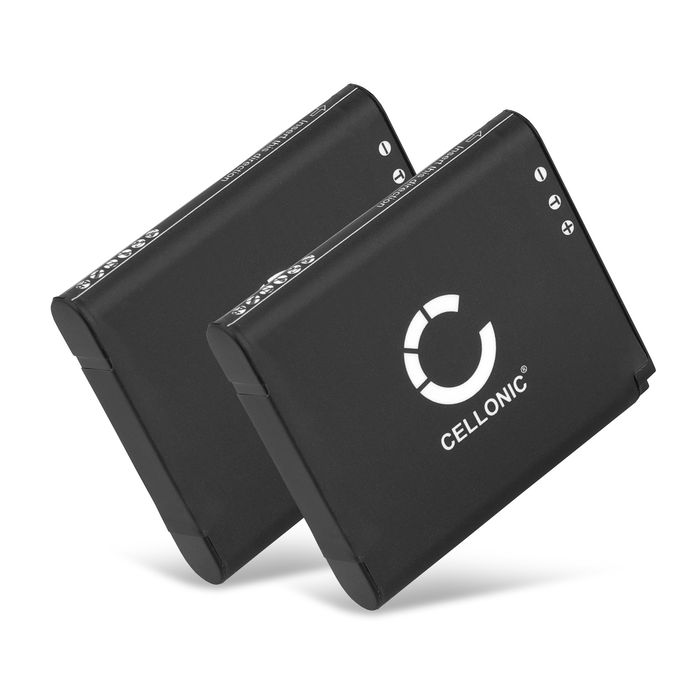 2x DMW-BCN10, BP-DC14 Ersatz Akku für Panasonic Lumix DMC-LF1, Leica V-LUX50 - Kamera Ersatzakku - Kameraakku 770mAh, Batterie