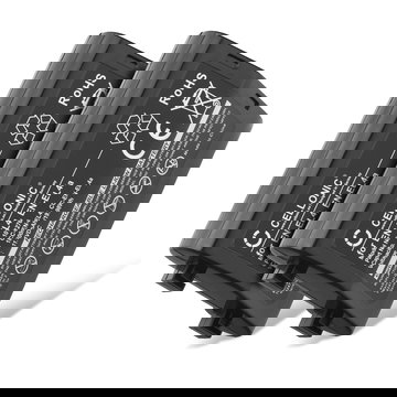 2x EN-EL4,EN-EL4a Ersatz Akku für Nikon F6, D3 D3X D3s, D2 D2Xs D2X D2Hs D2H - Kamera Ersatzakku EN-EL4,EN-EL4a - Kameraakku 1800mAh, Batterie