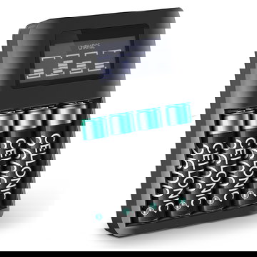 AA NiMH Batterie 2600mAh (x4) Ersatz Akku für Samsung S760 S860 ES9 S630 ES15 ES28 ES30 S730 S750 - Kamera Ersatzakku + Ladegerät SNB-2512,SBP-2524 - Kameraakku 4x AA 2600mAh, Batterie