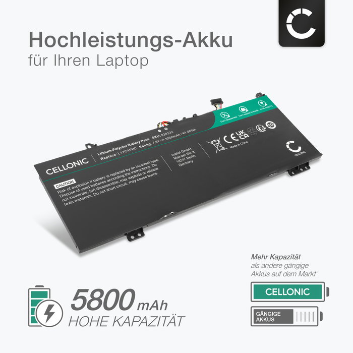 Akku für Lenovo IdeaPad 530S-14IKB-81EU00G8TA günstig kaufen