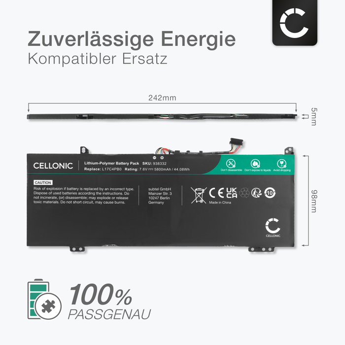 KXRSII L17C4PB0 Laptop Accu voor Lenovo Yoga 530-14IKB 530-14ARR IdeaPad 530S-14IKB 530S-14ARR 530S-15IKB Flex 6-14IKB 6-14ARR 81EK 81FQ 81H9 81H1 81EU 81EU 811EU 81EV 81EM L17M4PB0 L17C4PB2 L17M4PB2
