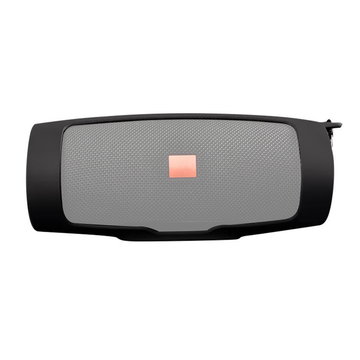 subtel Silicone Case for JBL Charge 4 Cover Soft Protective Bumper Travel Carry Speaker Shell Skin Shockproof Waterproof Rubber Hull Housing - Black