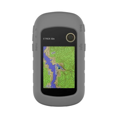 subtel Silicone Case for Garmin eTrex 10 eTrex 20 eTrex 20x eTrex 22x eTrex 30 eTrex 30x eTrex 32x Cover - Protective Bumper Shell Skin Shockproof Rubber Housing for GPS SatNav Sat Nav Navi - Grey