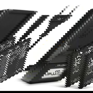 2x Battery for Medion Life E47001 E47001 E47006 P47000 P47002 P47003 P47005 P47006 X47015 MD 41856 1180mAh + Charger from CELLONIC