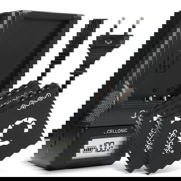 2x BP-DC7 Ersatz Akku für Leica V-LUX 20 V-LUX 30 V-LUX 40 - Kamera Ersatzakku + Ladegerät BP-DC7 - Kameraakku 890mAh, Batterie