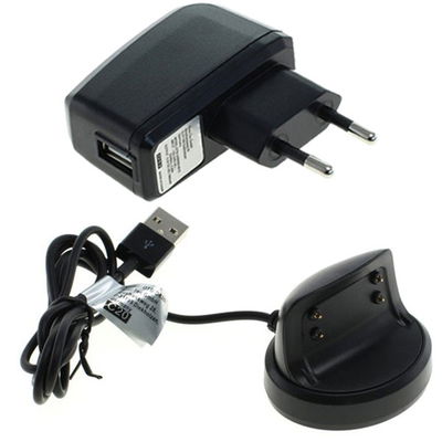 Ladekabel für Samsung Gear Fit 2 (SM-R360) / Gear Fit 2 Pro (SM-R365) Smartwatch Ersatz Ladegerät 1A - Fitness Tracker Armband Auflader