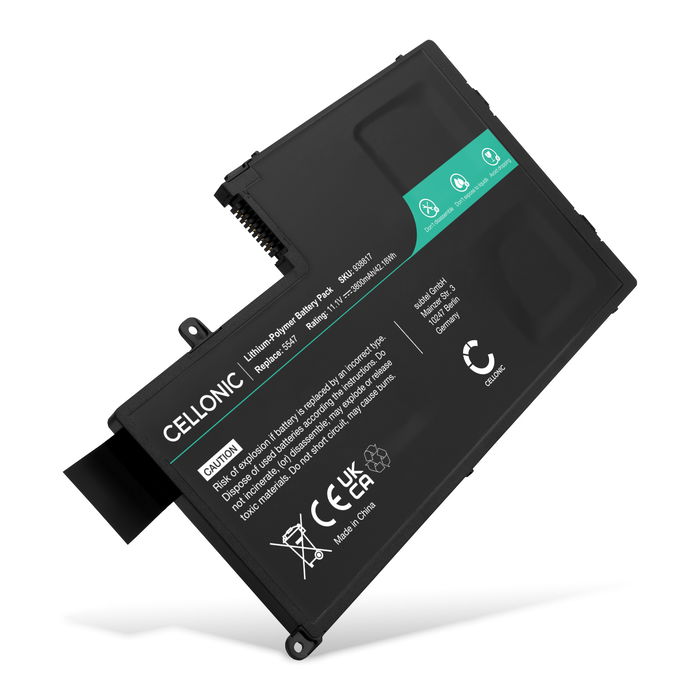 Dell Latitude 14 3450 Akku 3800mAh Ersatzakku Batterie von subtel
