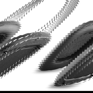 Headset Ersatz Ohrpolster aus Schaumstoff für Razer Tiamat 7.1 V1 Kopfhörer, Headphone Pads, Ohrhörer Polster, Ersatzpolster Kopfhörerpolster Kissen, Earpads