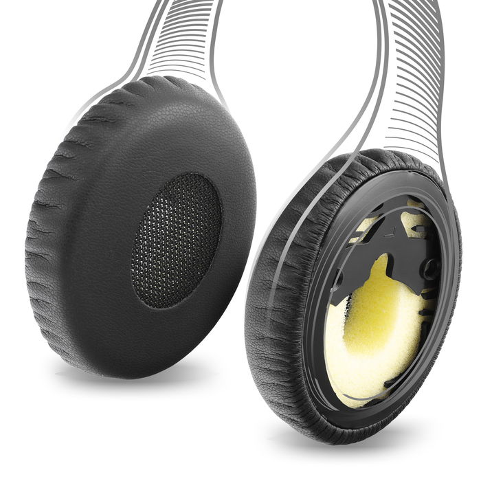 Headset Ersatz Ohrpolster aus Schaumstoff für Bose On-Ear (OE1) QuietComfort 3 (QC3) Kopfhörer, Headphone Pads, Ohrhörer Polster, Ersatzpolster Kopfhörerpolster Kissen, Earpads