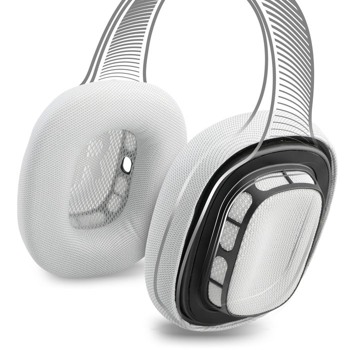 Headset Ersatz Ohrpolster aus Schaumstoff für Apple Airpods Max Kopfhörer, Headphone Pads, Ohrhörer Polster, Ersatzpolster Kopfhörerpolster Kissen, Earpads