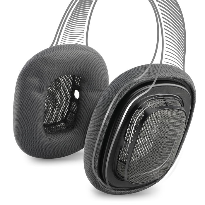 Headset Ersatz Ohrpolster aus Schaumstoff für Apple Airpods Max Kopfhörer, Headphone Pads, Ohrhörer Polster, Ersatzpolster Kopfhörerpolster Kissen, Earpads