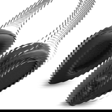 Headset Ersatz Ohrpolster aus Schaumstoff für ASUS ROG Delta Kopfhörer, Headphone Pads, Ohrhörer Polster, Ersatzpolster Kopfhörerpolster Kissen, Earpads