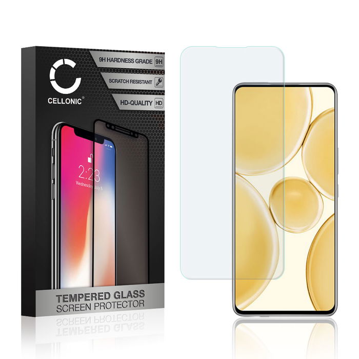 CELLONIC Display Schutzglas kompatibel mit ZTE Axon 30 Handyglas - 3D Case-friendly 9H 0,33mm Full Glue Transparent - Handy Schutzfolie Displayschutz Glas Folie, Screen Protector Glass