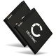 2x Akku 1900mAh