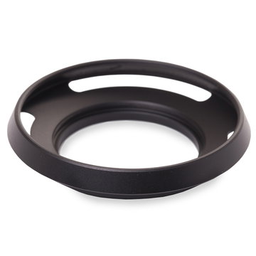 Camera Lens Hood for Universal Ø 37mm - Metal Screw-in Cylindrical / Round Lens Shade from CELLONIC