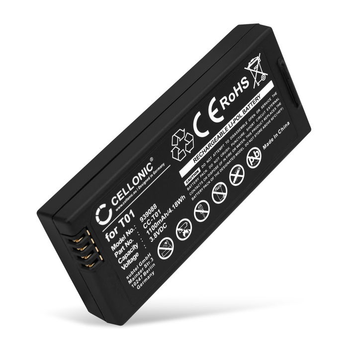 Ersatzakku T01 - Ersatz Akku für DJI Tello Drohnen / Drone Controller Zusatzakku - 1100mAh Batterie