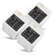 3x Akku 2000mAh