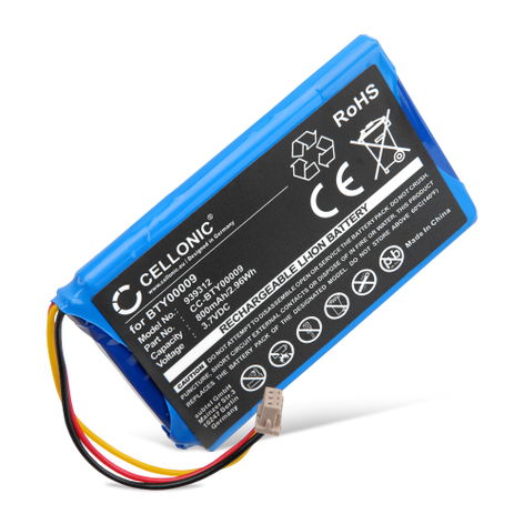 Battery for Ingenico Vital Act 3S; LEC-V03.00-0242 BTY00009, FPS16020002419 (800mAh, 3.7V) from CELLONIC