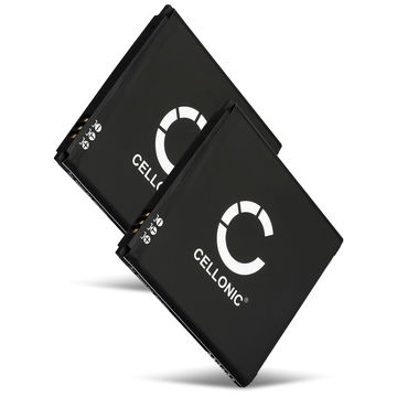 2x 2502 Battery for Wiko Sunny Smartphone / Phone Battery Replacement - 1200mAh