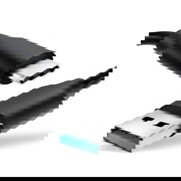 USB Kabel für Fatboy Bolleke, Edison the Petit, Thierry le Swinger, Tjoepke, Transloetje - Ladekabel 1m 3A PVC Datenkabel schwarz