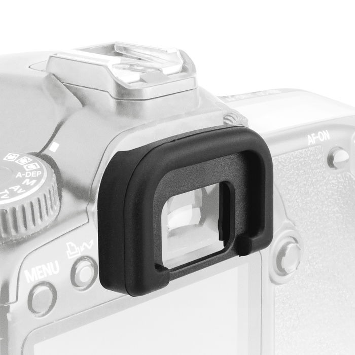 CELLONIC Sucher Augenmuschel EP-1: Okularmuschel Ersatz für Pentax K-70 K-m K100D K100D Super K10D K110D K200D K20D Okular Augen Muschel, Silikon Viewfinder Eye Cup, Kamera Blendschutz für View Finder Display, Camera Eyepiece