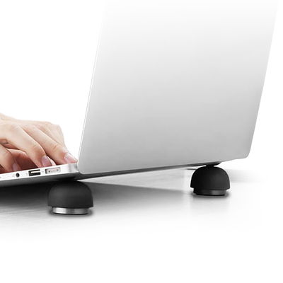 Laptopunterlage / Lüfter für Laptop u. Notebook - Laptopständer / Laptophalter: ergonomisch zur Laptoperhöhung - 3in1 Lapstand: Erhöhung, Kühler, Bettauflage