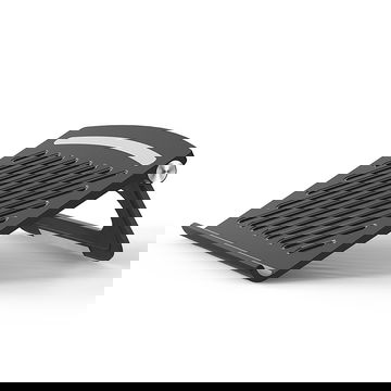 Laptopunterlage / Schoß Lüfter für Laptop u. Notebook - Knietablett Laptophalter: ergonomisch höhenverstellbar einstellbar Ständer - 3in1 Lapstand: Erhöhung, Kühler, Bettauflage