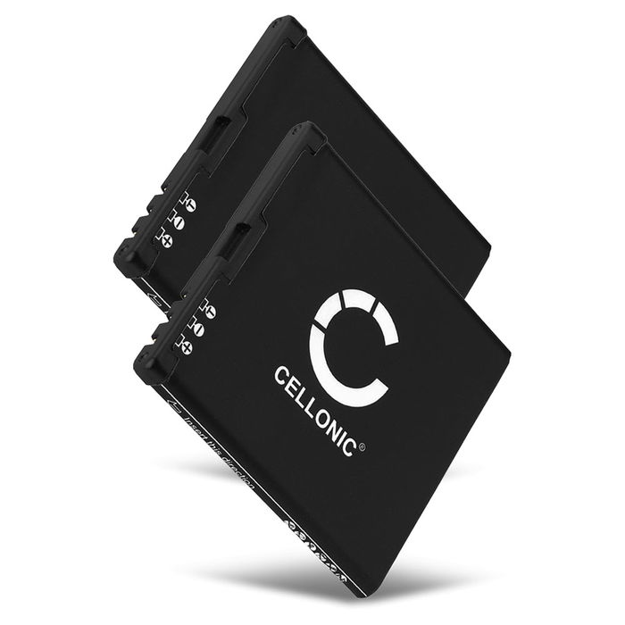 2x Akku für Bea-fon SL670 / SL570 / SL470 - SL670 (1000mAh) , Ersatzakku