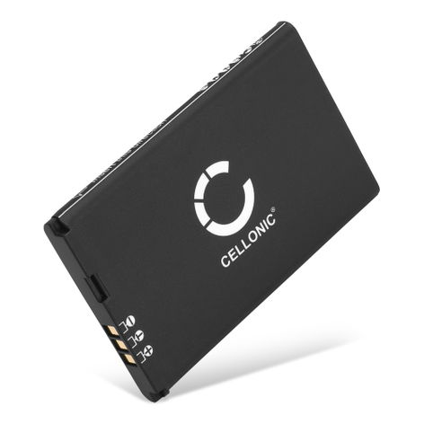 Battery for Yealink W56H; W76P; W59R; W79P; W60P; W56P; W77P W56-BATT, YL-5J (1300mAh, 3.7V) from CELLONIC