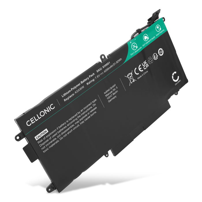 Dell Latitude 7390 2-in-1 Series Battery 4200mAh 7.6V from subtel