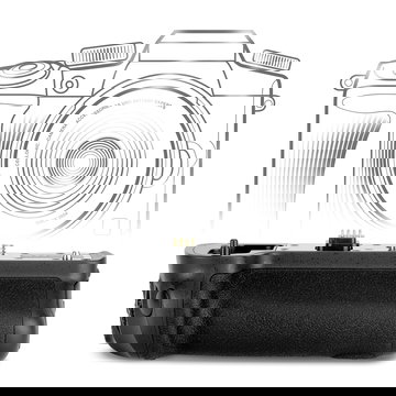 DMW-BGGH3 Batteriegriff für Panasonic Lumix GH3, GH3A, GH3H, GH4, GH4A Kameras – DMW-BLF19 Vertikaler Hochformatgriff