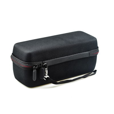 subtel Lautsprechertasche f&uuml;r JBL Flip 5, Flip 6 Lautsprecher Tasche mit Karabiner - Musikbox Schutzh&uuml;lle, sto&szlig;fest, gepolstert, schwarz Softcase Speaker Case Tragetasche H&uuml;lle