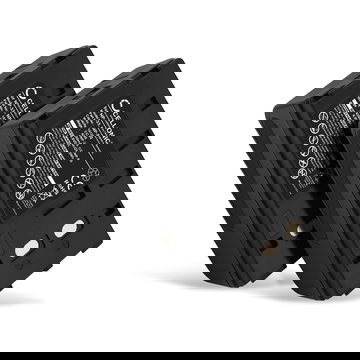 2x Akku für Sony CCD-F55, CCD-380, CCD-TR2000, CCD-F35, CCD-20061, CCD-V900, CCD-V5000 NP-33 NP-55 NP-66 NP-68 (4200mAh, 6V) von CELLONIC