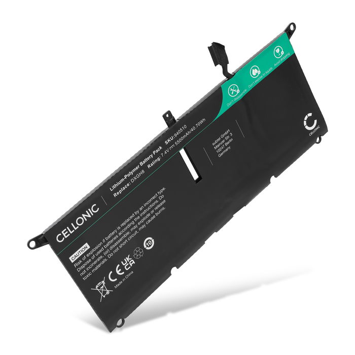 Dell Inspiron 13 5391 Akku 5500mAh Ersatzakku Batterie von Cellonic