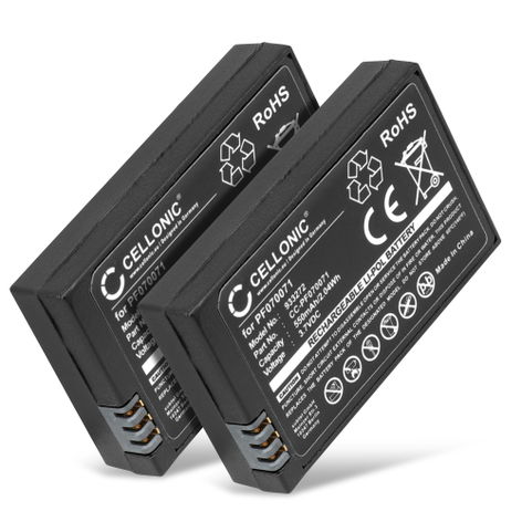 2x Battery for Parrot Mini Drone; Rolling Spider; Jumping sumo PF070071 MCSAS00319 MCSAS00314 (550mAh, 3.7V) from CELLONIC