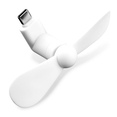 USB-C Phone Fan – White CELLONIC