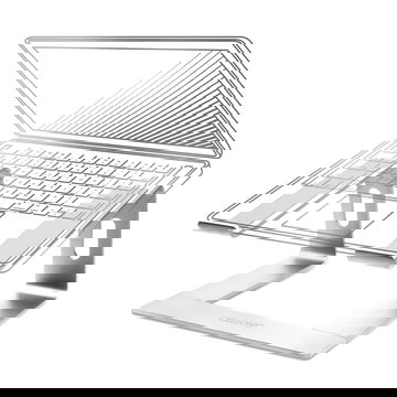 CELLONIC Leichte & ergonomische Computererhöhung - Universeller Laptopständer aus Aluminium passend für alle Laptop-, Ultra- und Notebookmodelle