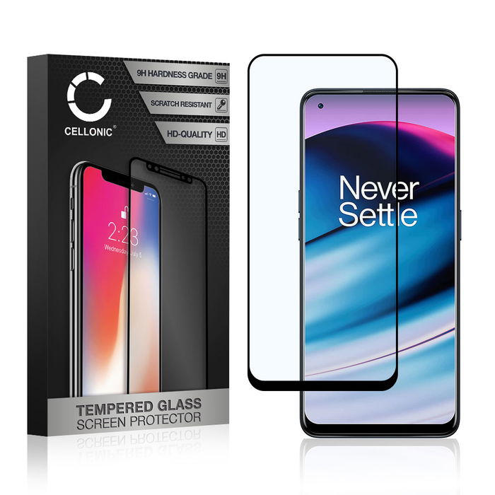 Displayschutzglas OnePlus Nord N20 5G (3D Case-friendly, 9H, 0,33mm, Full Glue) Displayschutz Tempered Glass