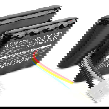 2x Battery for Worx Landroid S300, WR105SI, Landroid S Basic, WR106SI, WR102SI, Landroid S500i, WR101SI, Landroid S500i (WA3230, WA3231, 50032492) 20.0v 2500mAh from CELLONIC