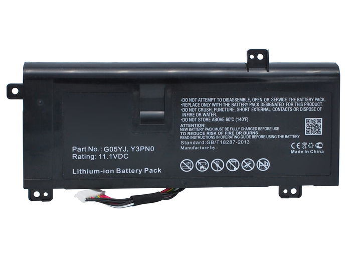 Akku für Dell Alienware M14X R1, M14X R3, P39G, M14x R4, A14 Laptop - 4400mAh 11.1V
