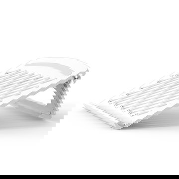 Laptopunterlage / Schoß Lüfter für Laptop u. Notebook - Knietablett Laptophalter: ergonomisch höhenverstellbar einstellbar Ständer - 3in1 Lapstand: Erhöhung, Kühler, Bettauflage