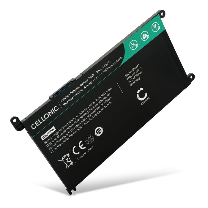 Dell H5CKD Akku 3600mAh Ersatzakku Batterie von subtel