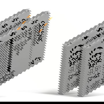 2x Akku für Konica Minolta DiMAGE E50 Konica Minolta DiMAGE E40 750mAh von CELLONIC