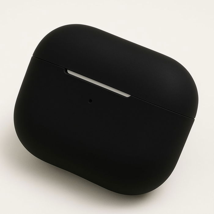 Tasche für Apple AirPods Pro 2 - Silikon, schwarz Tasche Case Schutzhülle