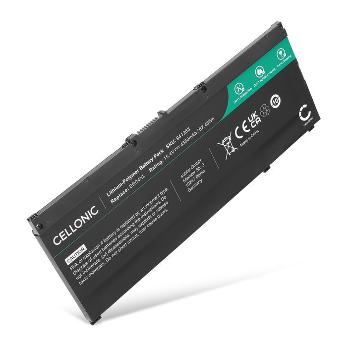 HP Pavilion 15-CX Akku 4380mAh Ersatzakku Batterie von Cellonic