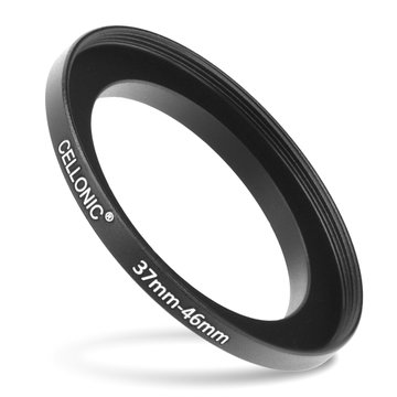 8x Step Up Ring Filteradapter Set für Canon, Nikon, Sony, Panasonic Lumix uvm: Objektiv Filtergewinde Adapter von 49mm auf 52mm, 55mm, 58mm, 62mm, 67mm, 72mm, 77mm und 82mm - Filter Gewinde Konverter