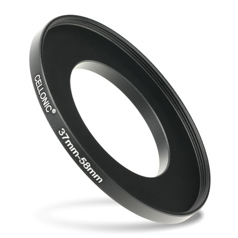 37mm - 58mm Step Up Ring Camera Filter Adapter for Camera Lenses from CELLONIC