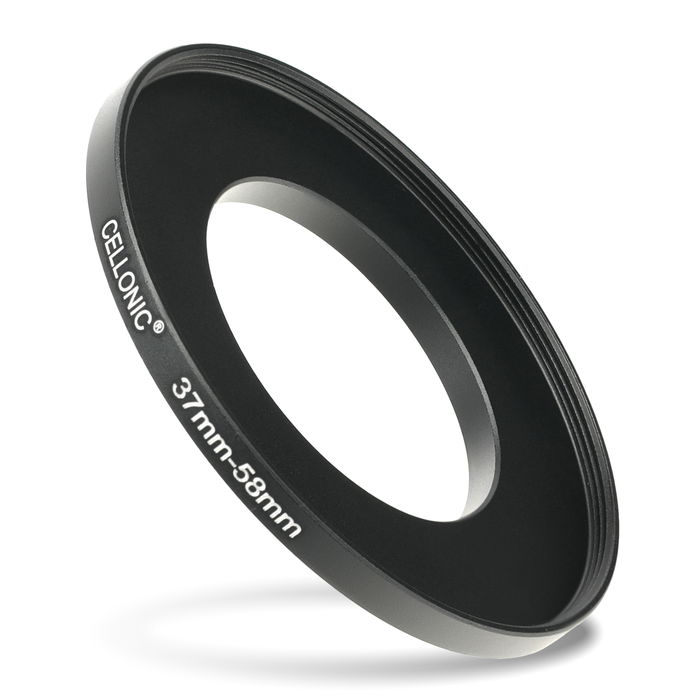 8x Step Up Ring Filteradapter Set für Canon, Nikon, Sony, Panasonic Lumix uvm: Objektiv Filtergewinde Adapter von 49mm auf 52mm, 55mm, 58mm, 62mm, 67mm, 72mm, 77mm und 82mm - Filter Gewinde Konverter